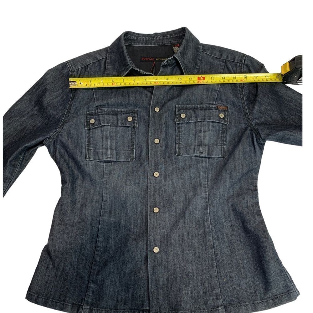 BUFFALO by David Bitton Marilyn Denim Top - Picture 8 of 12